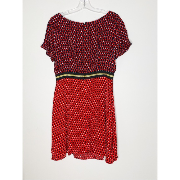 Anthropologie Amici Colorblocked Dress new - Picture 7 of 8